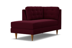 Logan Left Arm Chaise :: Leg Finish: Pecan / Configuration: LAF - Chaise on the Left