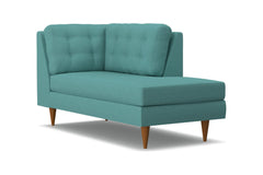 Logan Right Arm Chaise :: Leg Finish: Pecan / Configuration: RAF - Chaise on the Right