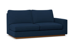 Harper Right Arm Apartment Size Sofa :: Leg Finish: Pecan / Configuration: RAF - Chaise on the Right