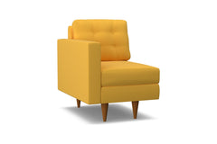 Logan Left Arm Chair :: Leg Finish: Pecan / Configuration: LAF - Chaise on the Left