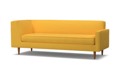 Monroe Right Arm Corner Sofa :: Leg Finish: Pecan / Configuration: RAF - Chaise on the Right