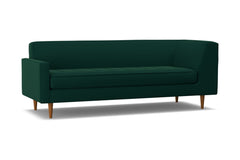 Monroe Left Arm Corner Sofa :: Leg Finish: Pecan / Configuration: LAF - Chaise on the Left