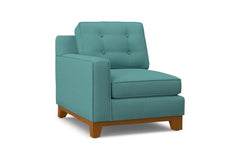 Brentwood Left Arm Chair :: Leg Finish: Pecan / Configuration: LAF - Chaise on the Left