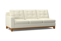 Brentwood Left Arm Sofa :: Leg Finish: Pecan / Configuration: LAF - Chaise on the Left