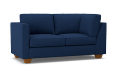 Catalina Left Arm Corner Loveseat :: Leg Finish: Pecan / Configuration: LAF - Chaise on the Left