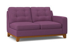 Brentwood Right Arm Loveseat :: Leg Finish: Pecan / Configuration: RAF - Chaise on the Right