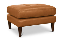 Jensen Leather Ottoman