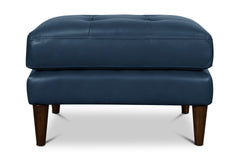 Jensen Leather Ottoman