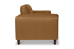 Keating Leather Loveseat with Power Footrests
