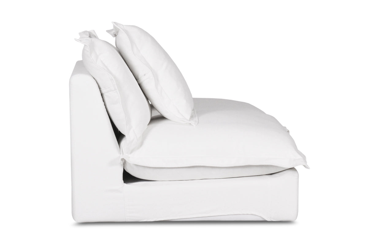 Potter Armless Loveseat Modern Modular Loveseats Apt2B