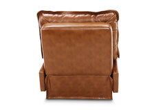 Avery 3pc Armless Leather Motion Modular Sofa