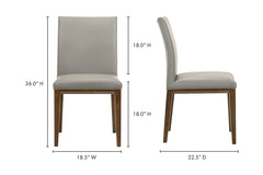 Chalet Leather Dining Chair - SET OF 2