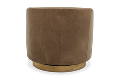 Plaza Leather Swivel Chair