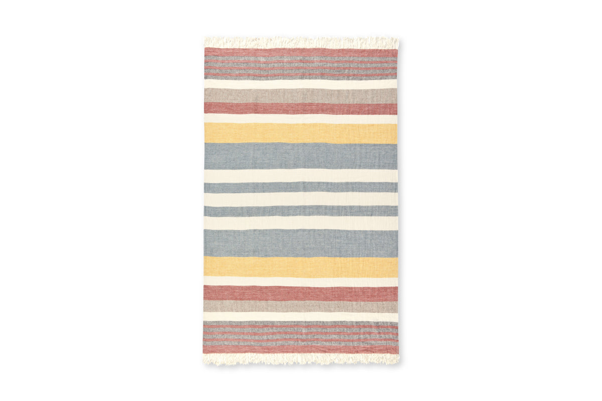 Sarita Rust Throw | Modern Bed + Sofa Throw Blankets | Apt2B