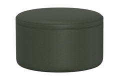 Rainey Leather Storage Ottoman
