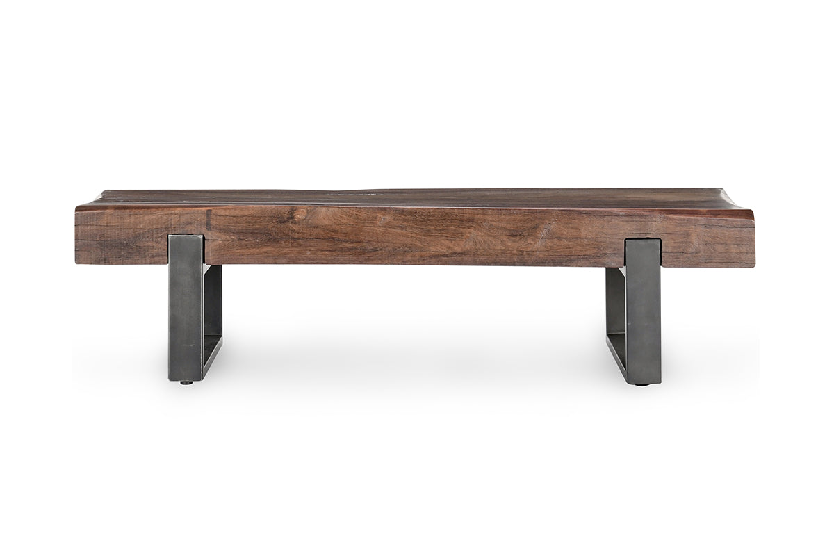 Bruno 74" Reclaimed Wood Bench