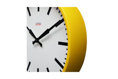 Factory Station Clock by Cloudnola YELLOW