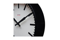 Factory Station Clock by Cloudnola BLACK