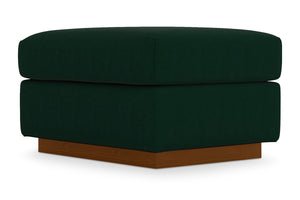 Nora Ottoman :: Leg Finish: Pecan / Size: 23x30