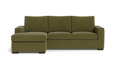 Maverick Reversible Chaise Sofa :: Leg Finish: Espresso