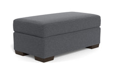 Maverick Ottoman :: Leg Finish: Espresso