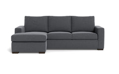 Maverick Reversible Chaise Sofa :: Leg Finish: Espresso