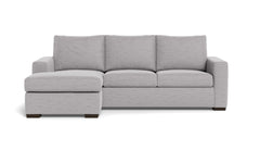 Maverick Reversible Chaise Sofa :: Leg Finish: Espresso