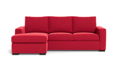 Maverick Reversible Chaise Sofa :: Leg Finish: Espresso