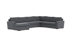 Maverick 4pc Sectional Sofa :: Leg Finish: Espresso / Configuration: LAF - Chaise on the Left