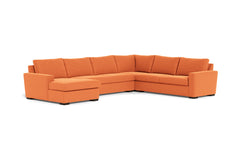 Maverick 4pc Sectional Sofa :: Leg Finish: Espresso / Configuration: LAF - Chaise on the Left