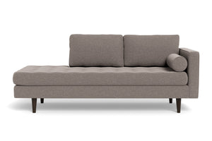 Sadie Sofa Lounger :: Leg Finish: Espresso / Configuration: RAF - Right Arm Facing