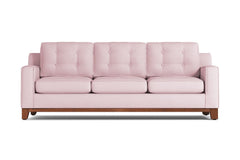 Brentwood Queen Size Sleeper Sofa Bed in BLUSH VELVET