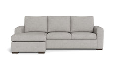 Maverick Reversible Chaise Sofa :: Leg Finish: Espresso