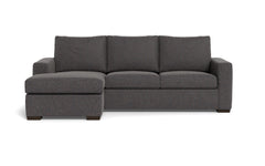 Maverick Reversible Chaise Sofa :: Leg Finish: Espresso