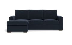Maverick Reversible Chaise Sofa :: Leg Finish: Espresso