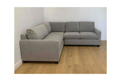 Custom Tuxedo 2pc Sectional Sofa in STONE