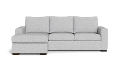 Maverick Reversible Chaise Sofa :: Leg Finish: Espresso