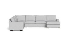 Maverick 4pc Sectional Sofa :: Leg Finish: Espresso / Configuration: LAF - Chaise on the Left