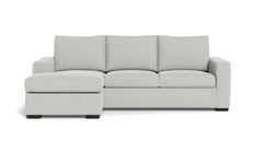 Maverick Reversible Chaise Sofa :: Leg Finish: Espresso