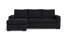 Maverick Reversible Chaise Sofa :: Leg Finish: Espresso
