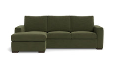 Maverick Reversible Chaise Sofa :: Leg Finish: Espresso