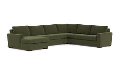 Maverick 4pc Sectional Sofa :: Leg Finish: Espresso / Configuration: LAF - Chaise on the Left