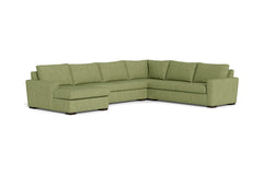 Maverick 4pc Sectional Sofa :: Leg Finish: Espresso / Configuration: LAF - Chaise on the Left
