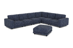 Conrad 7pc Modular Sectional Sofa with Ottoman