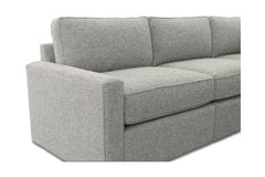 Phoenix 4pc Modular Sectional Sofa :: Configuration: RAF - Chaise on the Right / Arm Style: Track Arm