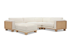Bailey 5pc Modular Sectional Sofa w/ Ottoman