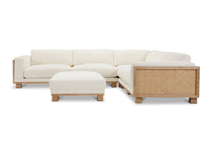Bailey 6pc Modular Sectional Sofa w/ Ottoman