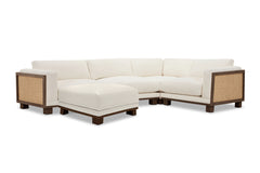 Bailey 5pc Modular Sectional Sofa w/ Ottoman