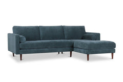 Lincoln 2pc Sectional Sofa :: Configuration: RAF - Chaise on the Right