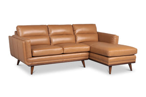 Rooney Leather Sectional Sofa